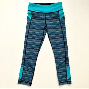 Lululemon Crop Leggings High Rise Size 4 (small)
